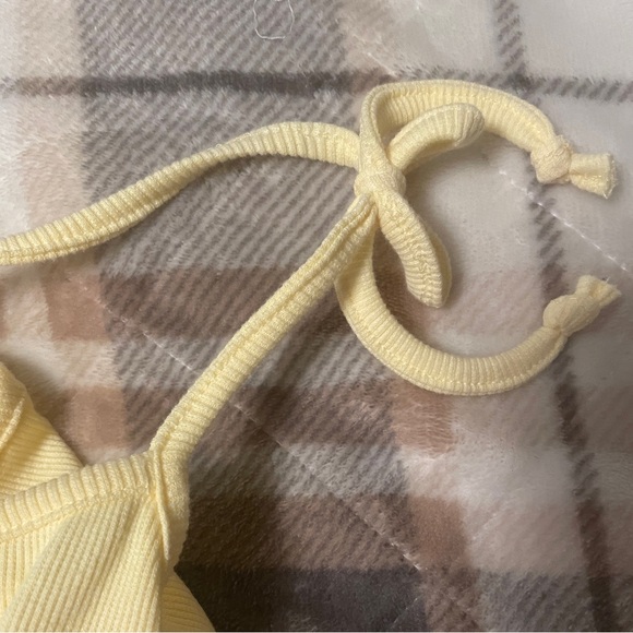 NWT Looney Tunes- Tweetie Bird Yellow Summer Dress with Shoulder Ties- Women’s M - Picture 3 of 9